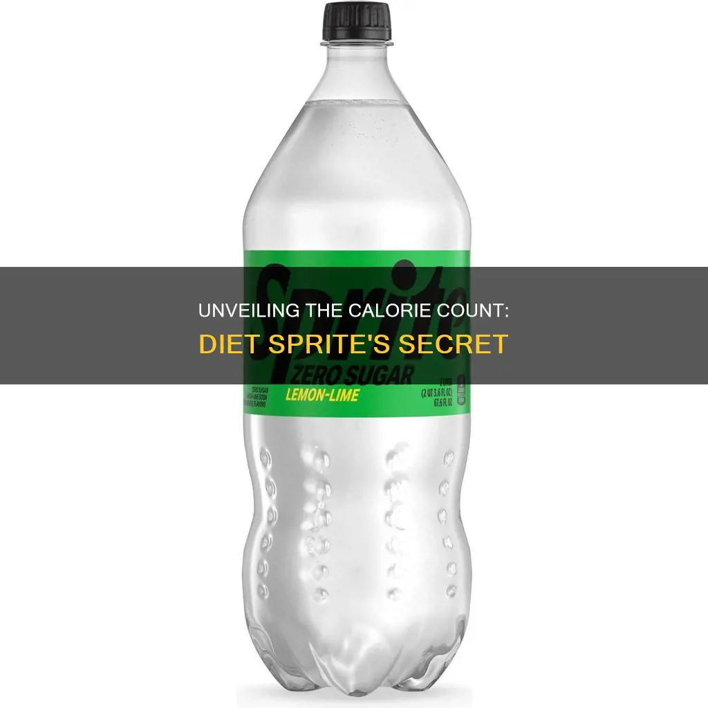 how many calories are in diet sprite