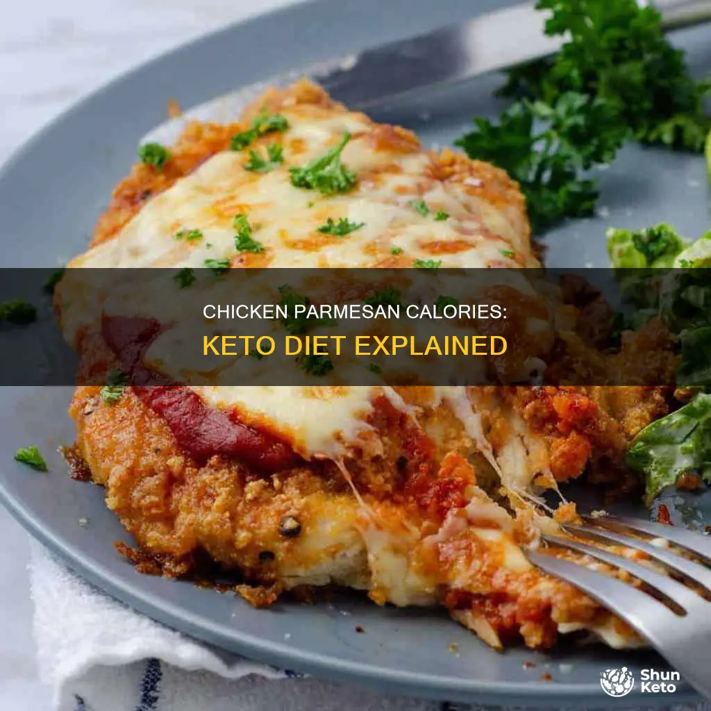 how many calories are in keto chicken parmesan