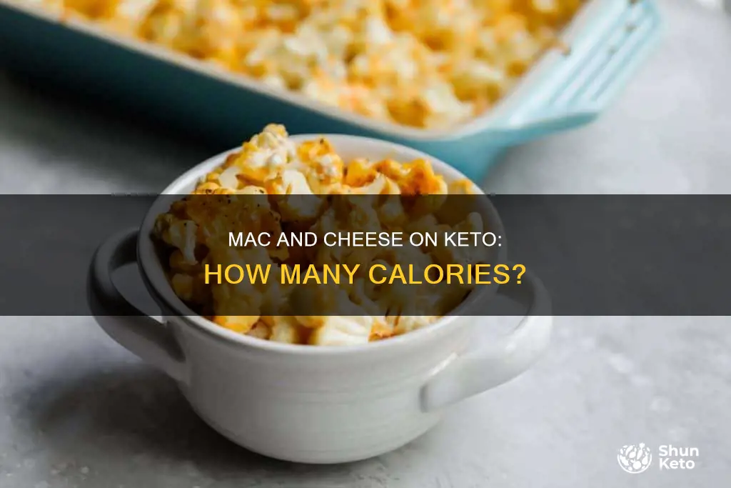 how many calories are in keto mac and cheese