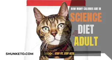 Unveiling the Calorie Count: Science Diet for Adult Cats