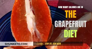 The Grapefruit Diet: Calorie Count and Weight Loss Claims