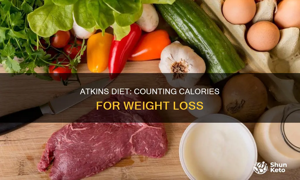how many calories atkins diet