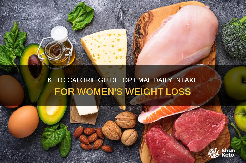 how many calories can a woman eat on keto diet