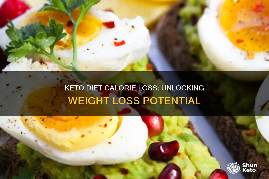 how many calories can you lose on keto diet