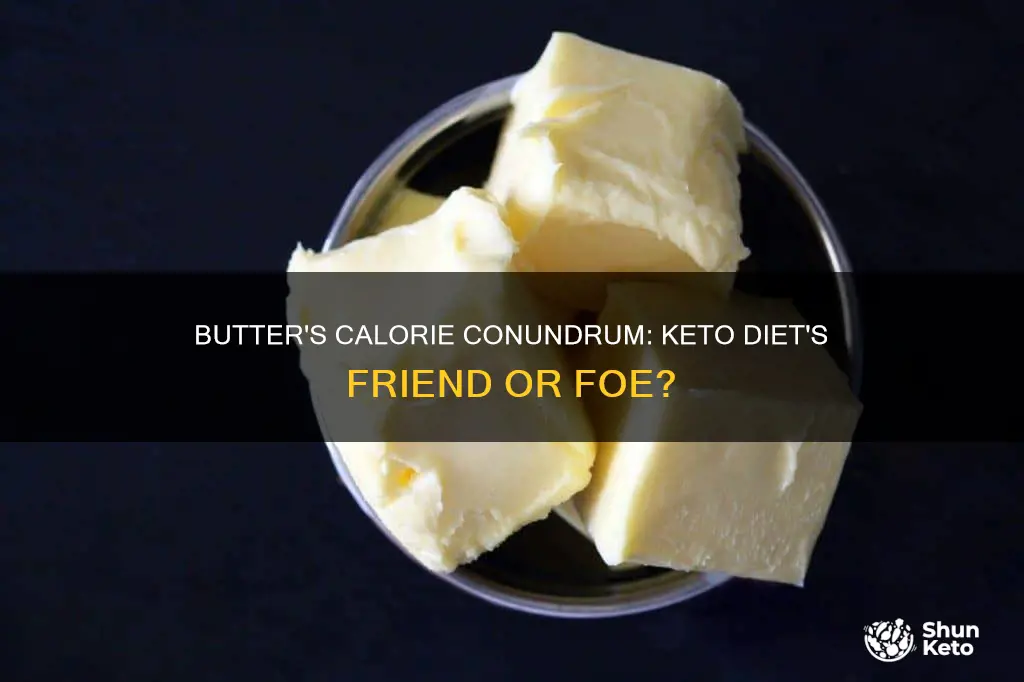 how many calories does cooking in butter add keto