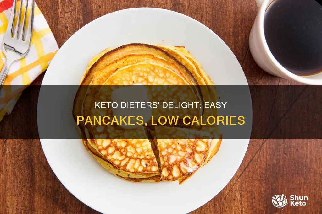 how many calories does easy keto pancakes