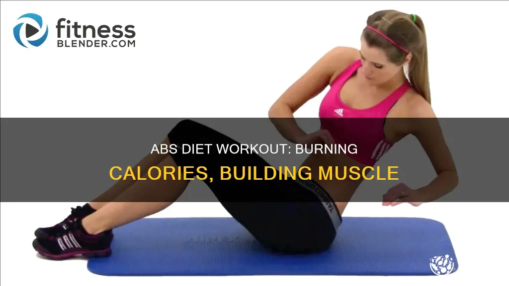 how many calories does the abs diet workout burn