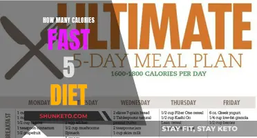 Calorie Counting: Fast 5 Diet's Impact on Weight Loss