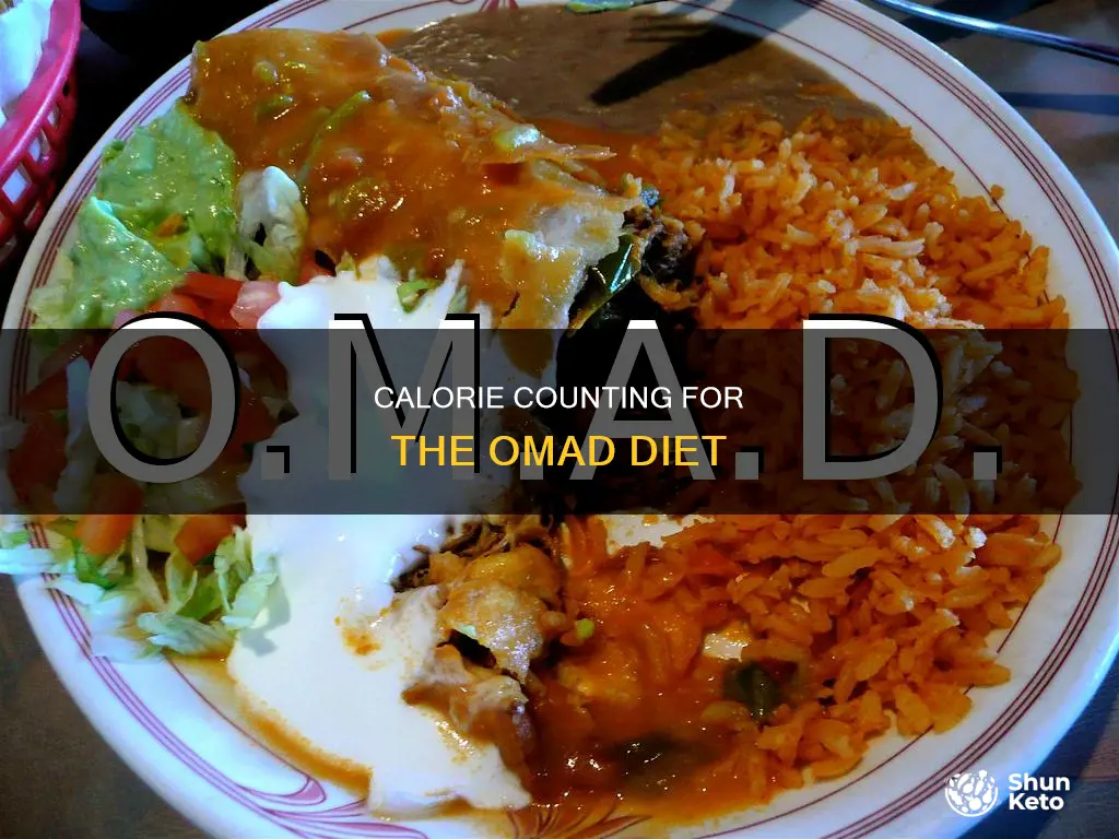 how many calories for omad diet