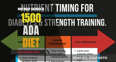Calorie Counting: 1500 ADA Diet Explained