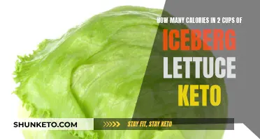 Calorie Counting: Iceberg Lettuce on Keto