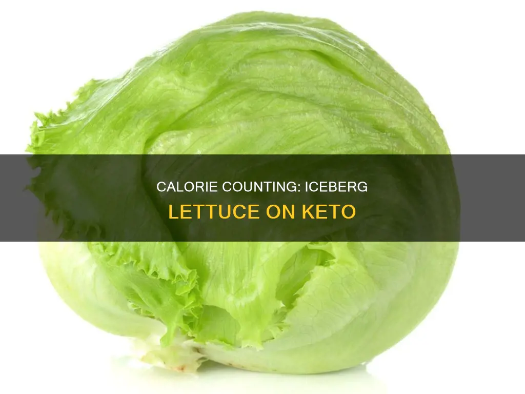 how many calories in 2 cups of iceberg lettuce keto