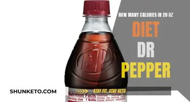 Diet Dr Pepper: Unveiling the Calorie Count in 20 oz