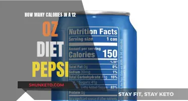 Unveiling the Calorie Count: 12 oz Diet Pepsi's Secret