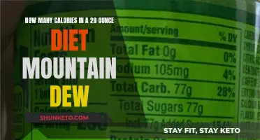 Mountain Dew's Calorie Count: 20 Ounces, Unveiled!