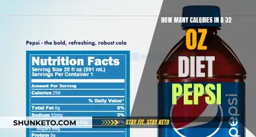 Unveiling the Calorie Count: 32 oz Diet Pepsi's Secret