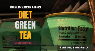 Unveiling the Calorie Count: 44 Ounce Diet Green Tea