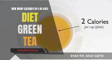 Calories in Diet Green Tea: 44 Ounces, How Many Calories?