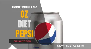 Diet Pepsi Calories: 52 Ounces, How Many Calories?