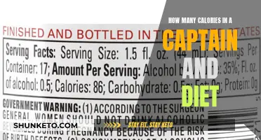 Captain and Diet: Unveiling the Calorie Count