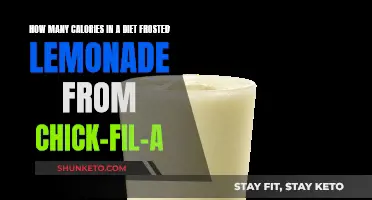 Chick-fil-A Diet Frosted Lemonade: Calorie Breakdown