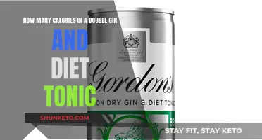 The Calorie Count: Double Gin and Diet Tonic