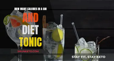 Uncover the Calorie Count: Gin and Diet Tonic