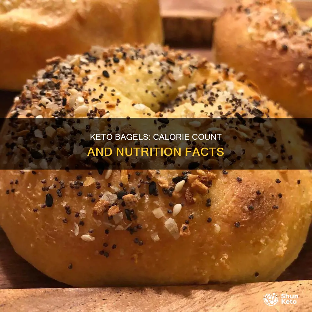 how many calories in a keto bagel