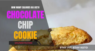 Keto Chocolate Chip Cookies: Calorie Breakdown and Nutrition Facts