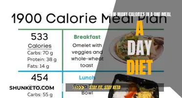 One Meal a Day: Calorie Count and Benefits