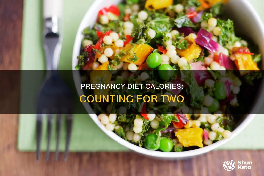 how many calories in a pregnancy diet