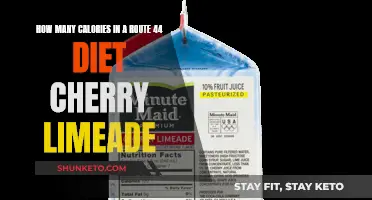 Route 44 Diet Cherry Limeade: Calorie Count and Nutrition Facts