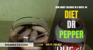 Diet Dr Pepper Calories: Route 44 Edition