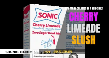 Sonic's Cherry Limeade Slush: Calorie Count and Nutritional Info