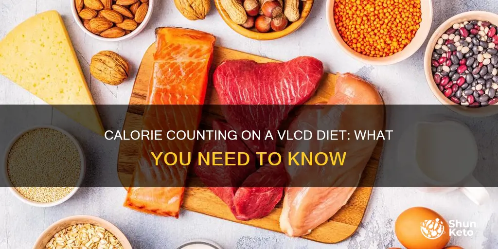how many calories in a vlcd diet