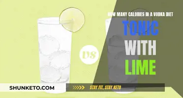 The Calorie Count: Vodka Diet Tonic with Lime