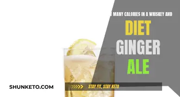 Whiskey & Diet Ginger Ale: Calorie-Conscious Cocktail