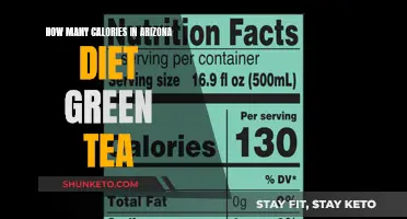 Unveiling the Calorie Count: Arizona Diet Green Tea