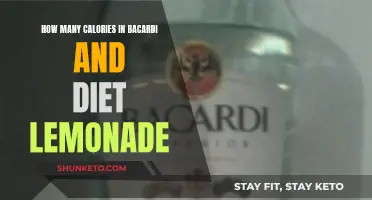 Calories in Bacardi and Diet Lemonade: What's the Count?