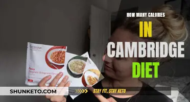 Cambridge Diet: Counting the Calories for Weight Loss