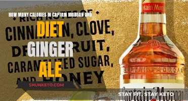 Captain Morgan and Diet Ginger Ale: Calorie Count and Refreshing Tips