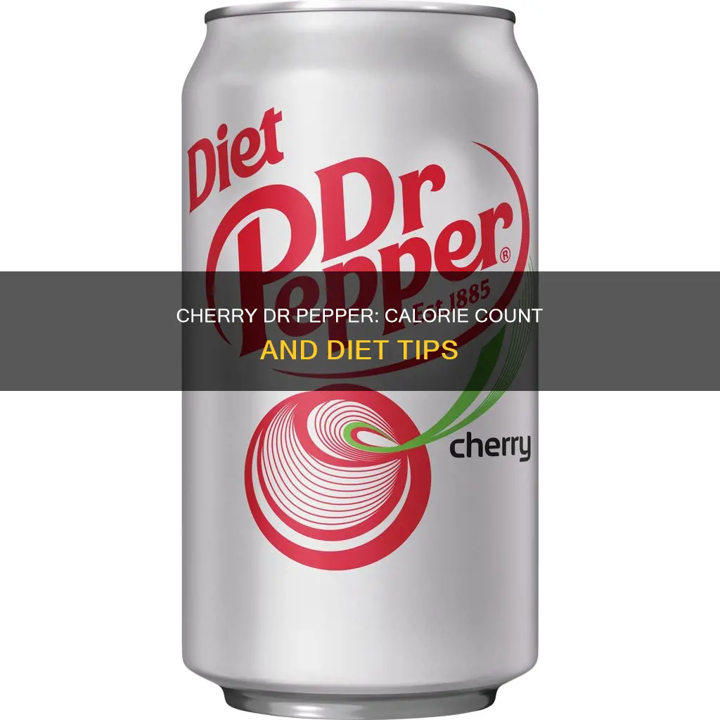 how many calories in diet cherry dr pepper