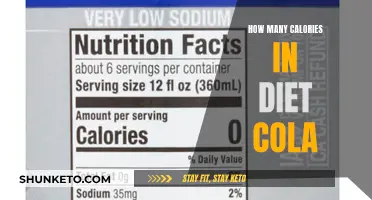 Diet Cola Calories: What's the Count?