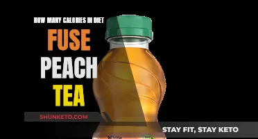 Unveiling the Calorie Count: Diet Fuse Peach Tea