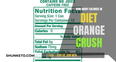 Unveiling the Calorie Count: Diet Orange Crush Decoded