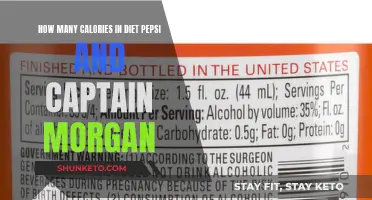 Calorie Count: Diet Pepsi vs. Captain Morgan - Which is Lower?