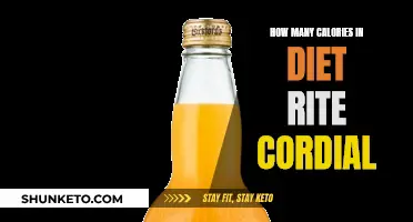 Diet Rite Cordial: Calorie Count and Health Benefits