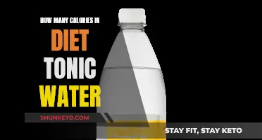 Calorie Counting: Diet Tonic Water Explained