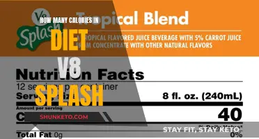 V8 Splash: Calorie Count and Diet Tips