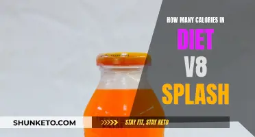 Calories in Diet V8 Splash: A Healthy Choice?
